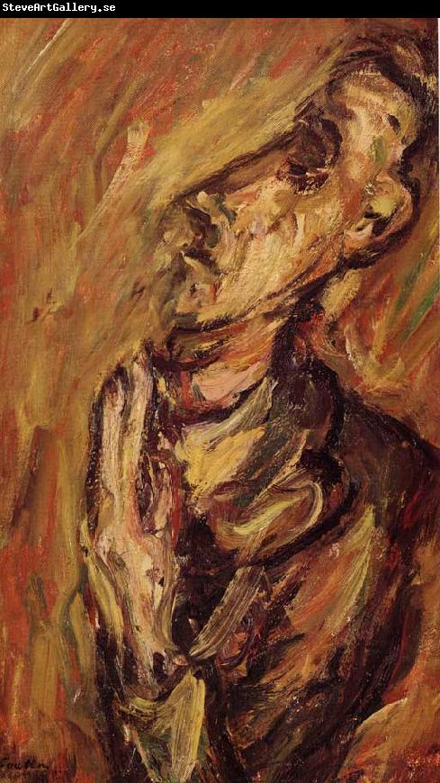 Chaim Soutine The Man in Prayer